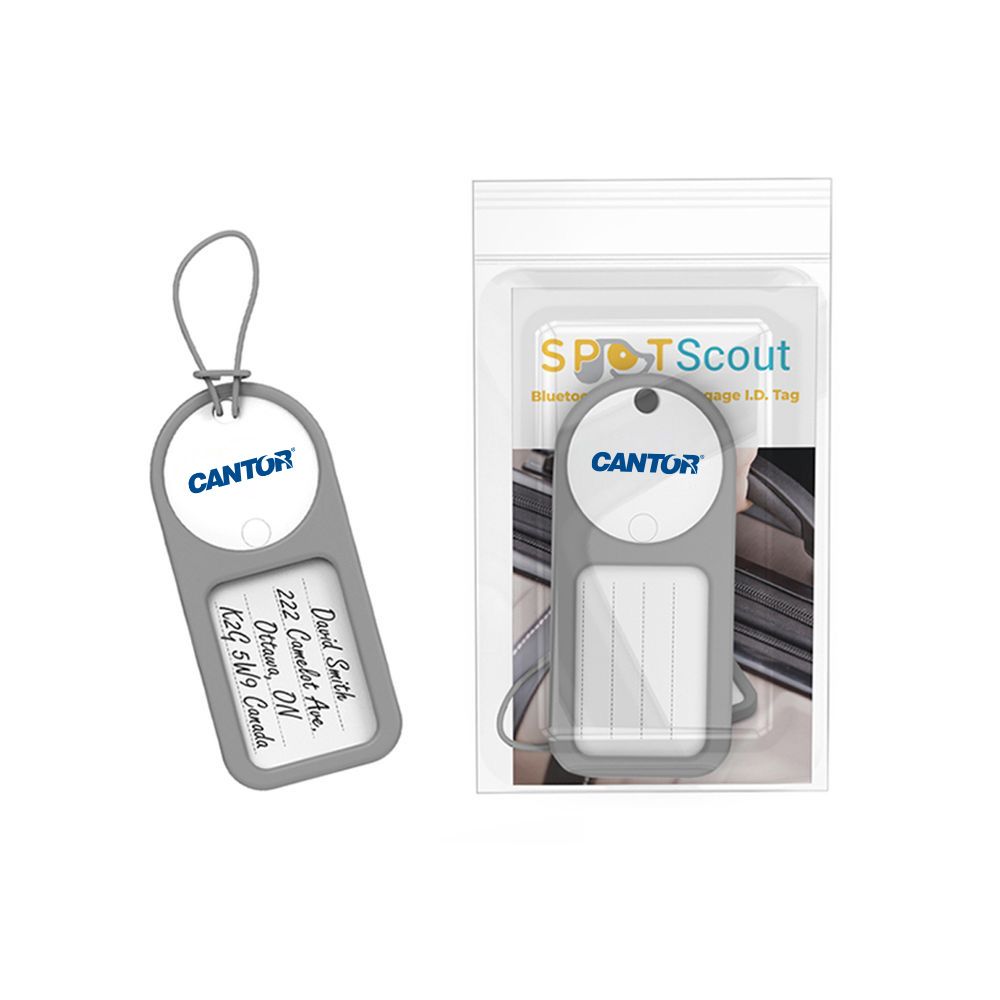 Made To Order - Two-Way Bluetooth Tracker & Luggage Tag (Cantor Logo) primary image