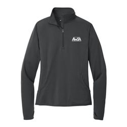 Image of Women's Sport-Tek Sport-Wick Stretch 1/4 Zip Pullover