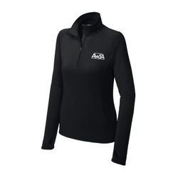 Image of Women's Sport-Tek Sport-Wick Stretch 1/4 Zip Pullover