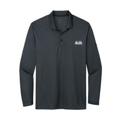 Image of Men's Nike Dri-FIT Micro Pique 2.0 Long Sleeve Polo