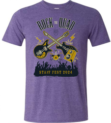 Image of Emory Staff Fest 2024 T-Shirt Heather Purple