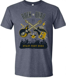 Image of Emory Staff Fest 2024 T-Shirt Heather Navy