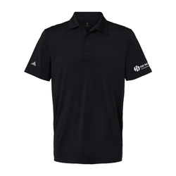 Image of Adidas Men's Ultimate Solid Polo - BLACK