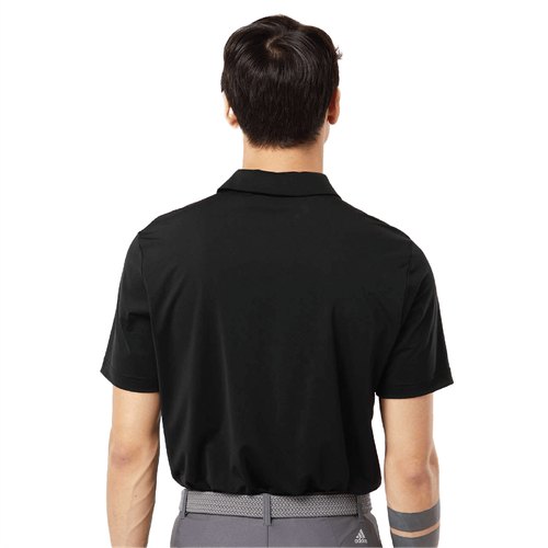 Adidas Men's Ultimate Solid Polo - BLACK image thumbnail