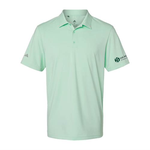 Adidas Men's Ultimate Solid Polo - CLEAR MINT image thumbnail