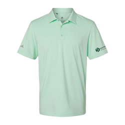Image of Adidas Men's Ultimate Solid Polo - CLEAR MINT