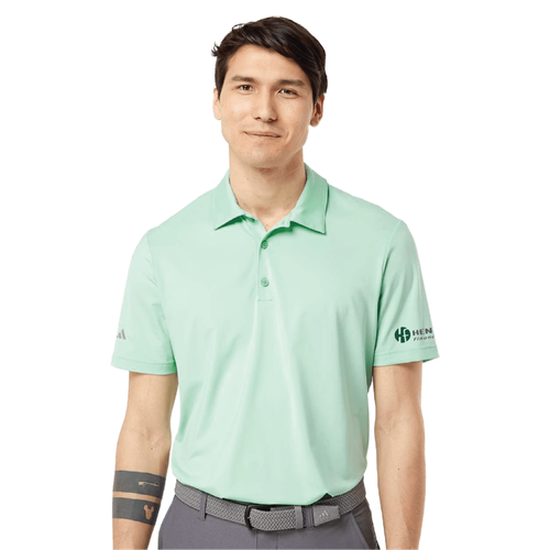 Adidas Men's Ultimate Solid Polo - CLEAR MINT image thumbnail