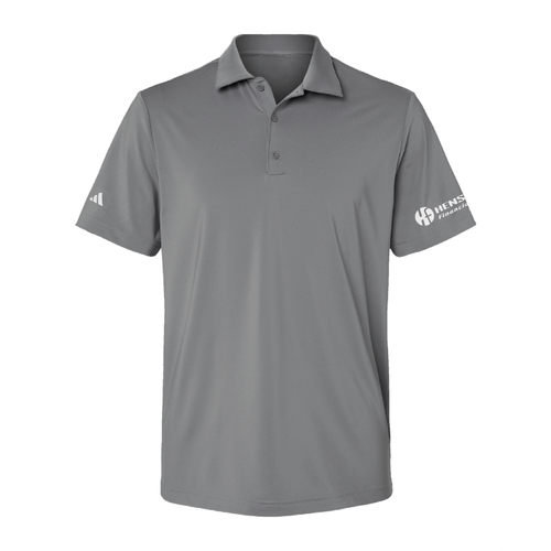 Adidas Men's Ultimate Solid Polo - GREY THREE image thumbnail