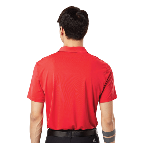 Adidas Men's Ultimate Solid Polo - REAL CORAL image thumbnail