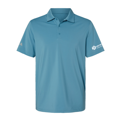 Adidas Men's Ultimate Solid Polo - HAZY BLUE image thumbnail