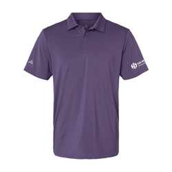 Image of Adidas Men's Ultimate Solid Polo - TECH PURPLE