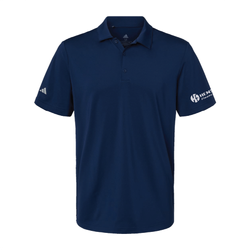 Image of Adidas Men's Ultimate Solid Polo - TEAM NAVY BLUE