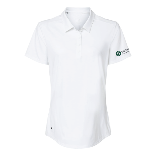 Adidas Women's Ultimate Solid Polo - WHITE image thumbnail