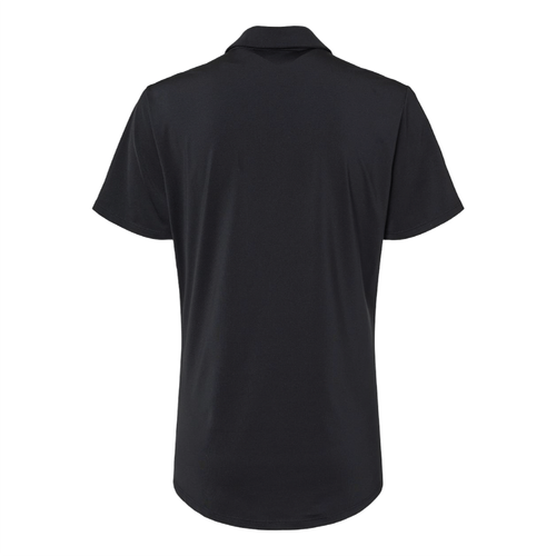Adidas Women's Ultimate Solid Polo - BLACK image thumbnail