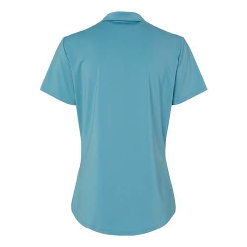 Adidas Women's Ultimate Solid Polo - HAZY BLUE image thumbnail