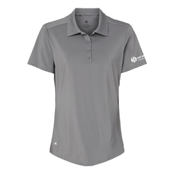 Image of Adidas Women's Ultimate Solid Polo - GREY THREE