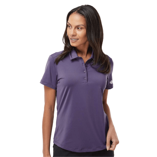 Adidas Women's Ultimate Solid Polo - TECH PURPLE image thumbnail