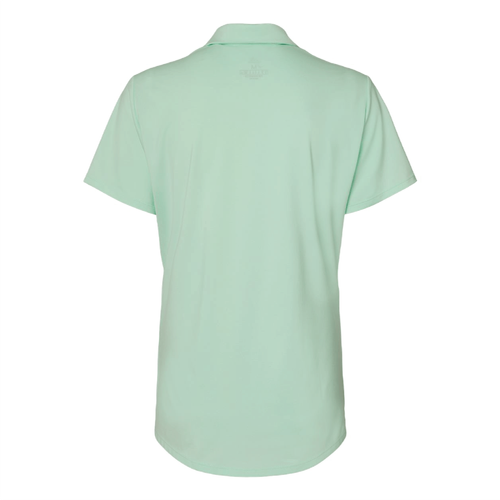 Adidas Women's Ultimate Solid Polo - CLEAR MINT image thumbnail