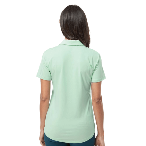 Adidas Women's Ultimate Solid Polo - CLEAR MINT image thumbnail