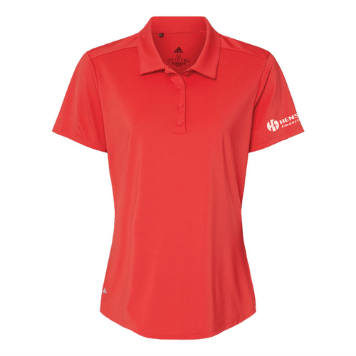 Adidas Women's Ultimate Solid Polo - REAL CORAL image thumbnail