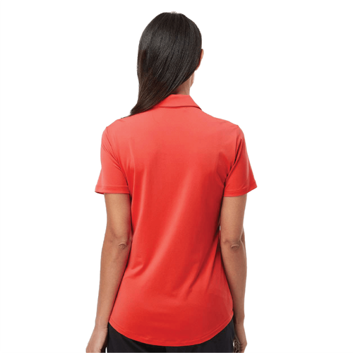 Adidas Women's Ultimate Solid Polo - REAL CORAL image thumbnail
