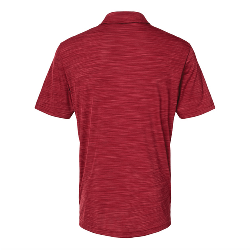 Adidas Men's Melange Polo - COLLEGIATE BURGUNDY image thumbnail