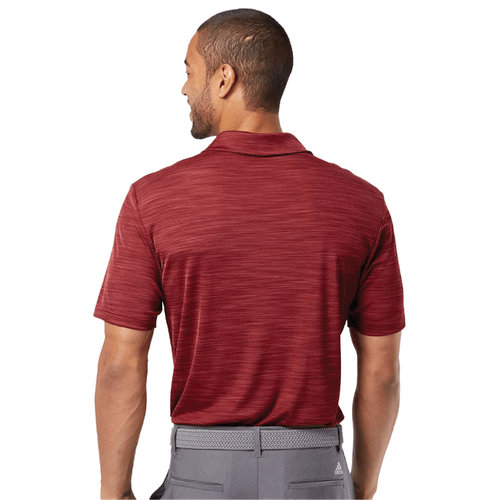 Adidas Men's Melange Polo - COLLEGIATE BURGUNDY image thumbnail