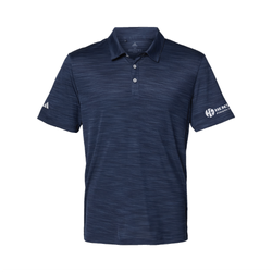 Image of Adidas Men's Melange Polo - COLLEGIATE NAVY