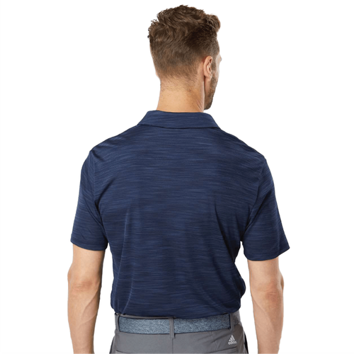 Adidas Men's Melange Polo - COLLEGIATE NAVY image thumbnail
