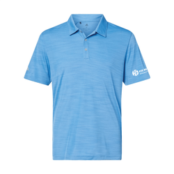 Image of Adidas Men's Melange Polo - LUCKY BLUE