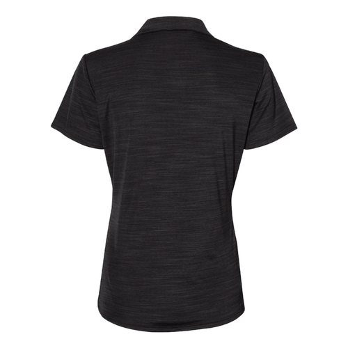 Adidas Women's Melange Polo - BLACK image thumbnail