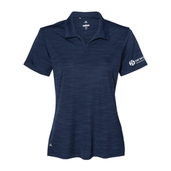 Image of Adidas Women's Melange Polo - COLLEGIATE NAVY