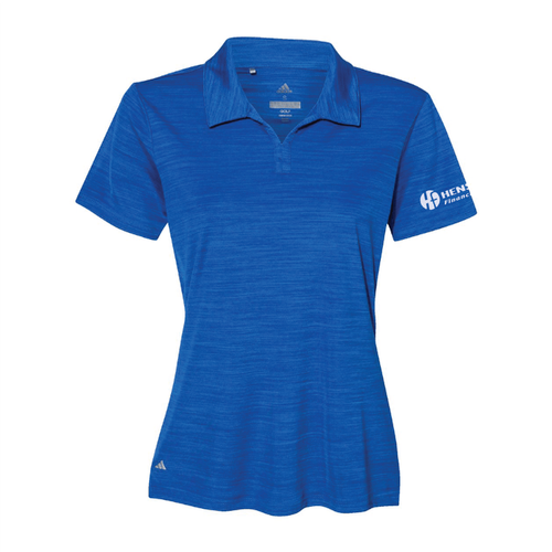 Adidas Women's Melange Polo - COLLEGIATE ROYAL image thumbnail