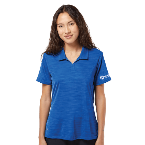 Adidas Women's Melange Polo - COLLEGIATE ROYAL image thumbnail