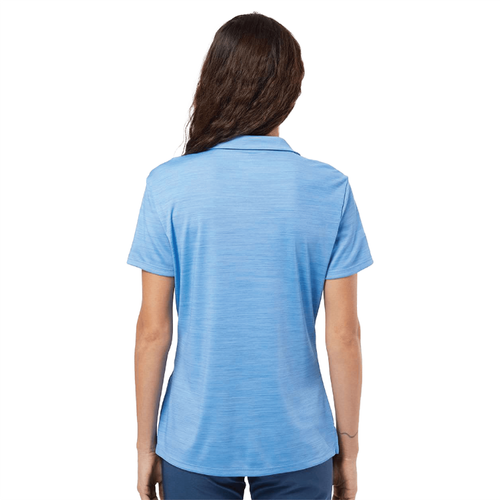 Adidas Women's Melange Polo - LUCKY BLUE image thumbnail