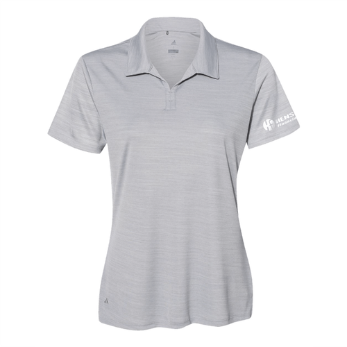 Adidas Women's Melange Polo - MID GREY image thumbnail
