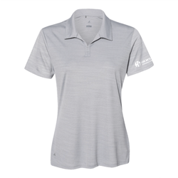 Image of Adidas Women's Melange Polo - MID GREY