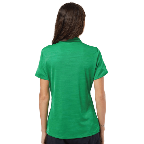 Adidas Women's Melange Polo - TEAM GREEN image thumbnail