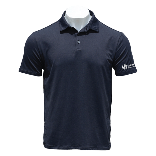 AndersonOrd Men's Gamer Polo - BLACK image thumbnail