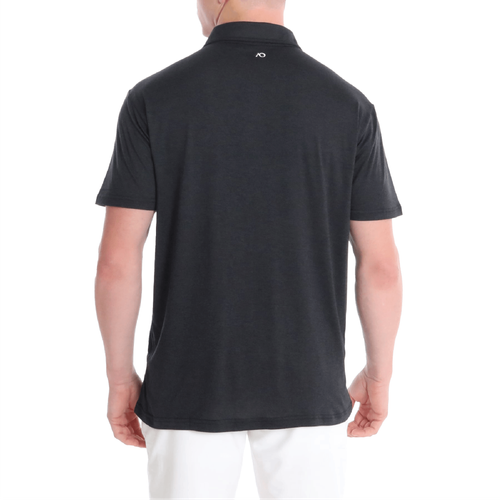 AndersonOrd Men's Gamer Polo - BLACK HEATHER image thumbnail