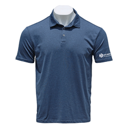 Image of AndersonOrd Men's Gamer Polo - NAVY HEATHER