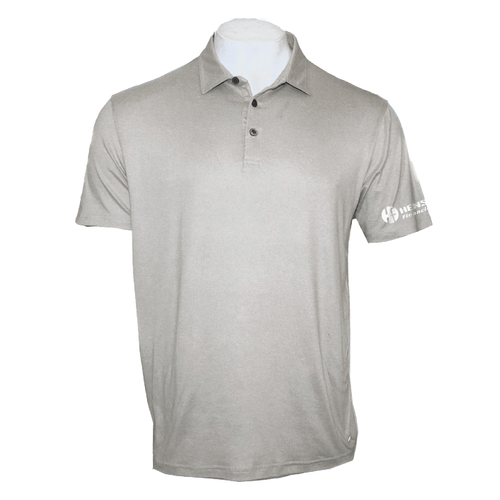 AndersonOrd Men's Gamer Polo - PLATINUM HEATHER image thumbnail