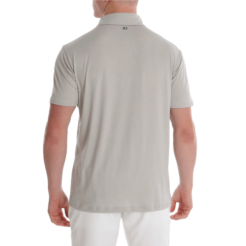 AndersonOrd Men's Gamer Polo - PLATINUM HEATHER image thumbnail