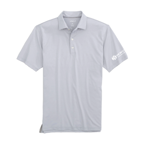 Johnnie-O Men's Birdie Solid Jersey Performance Polo - SEAL image thumbnail