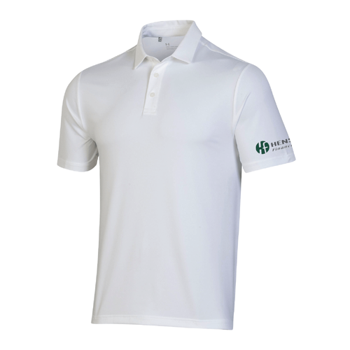 Under Armour Men's T2 Green Polo - WHITE image thumbnail