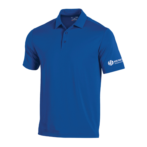 Under Armour Men's T2 Green Polo - ROYAL image thumbnail