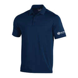 Image of Under Armour Men's T2 Green Polo - MIDNIGHT NAVY