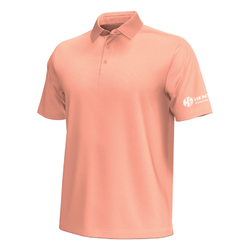 Image of Under Armour Men's T2 Green Polo - FLARE ORANGE