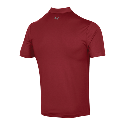 Under Armour Men's T2 Green Polo - CARDINAL image thumbnail