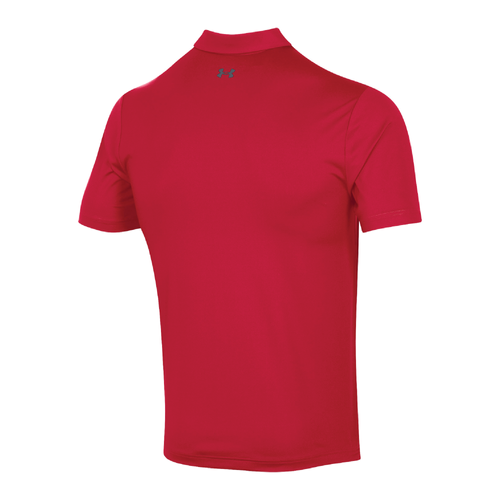 Under Armour Men's T2 Green Polo - RED image thumbnail